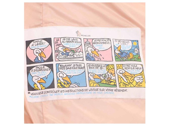 Chaleco acolchado Moncler Gani Rosa - vista 10