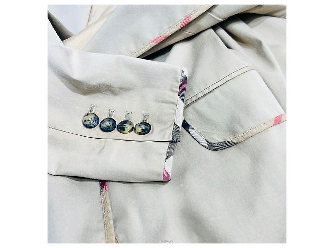 Burberry Giacca in cotone da donna Marrone - vista 5