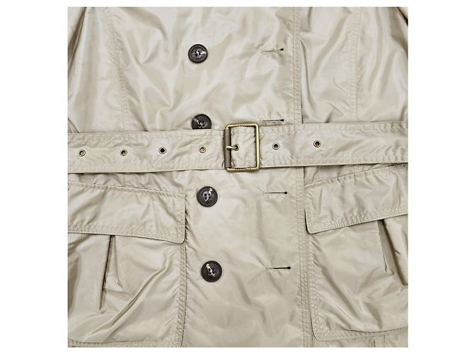 Burberry Trench Coat Brit Beige Castaño - vista 11