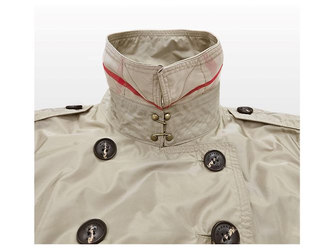 Burberry Trench Coat Brit Beige Castaño - vista 17