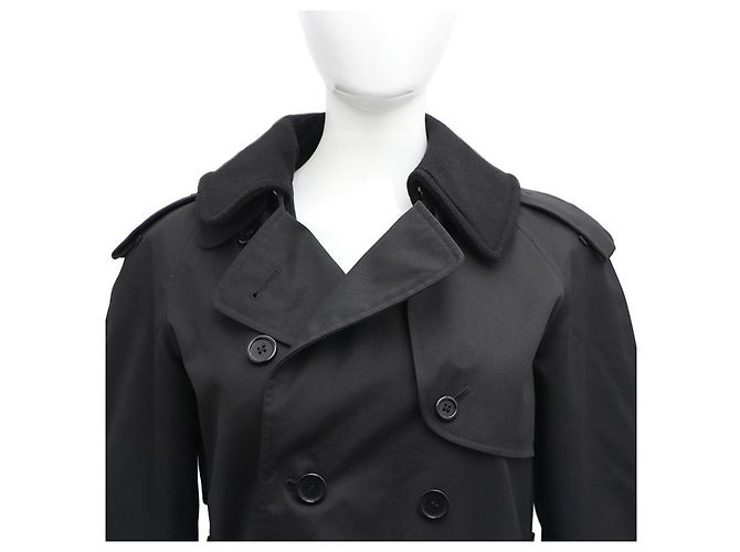 Burberry Trench coat negro para mujeres de Londres - vista 13