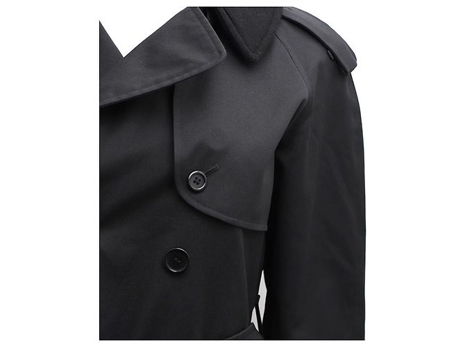 Burberry Trench coat negro para mujeres de Londres - vista 14