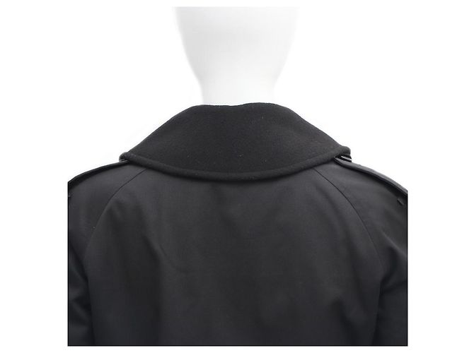 Burberry Trench coat negro para mujeres de Londres - vista 18