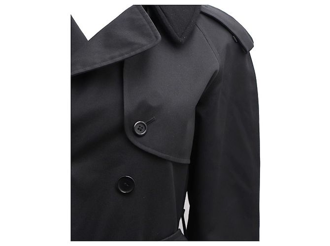 Burberry Trench coat negro para mujeres de Londres - vista 3