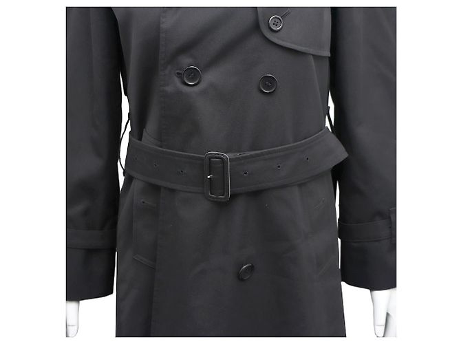Burberry Trench coat negro para mujeres de Londres - vista 4