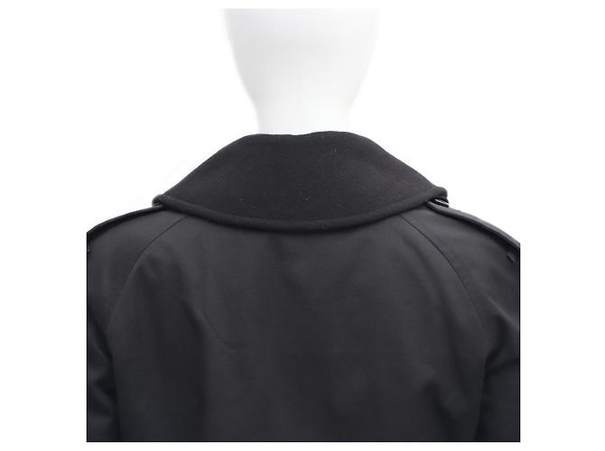 Burberry Trench coat negro para mujeres de Londres - vista 7