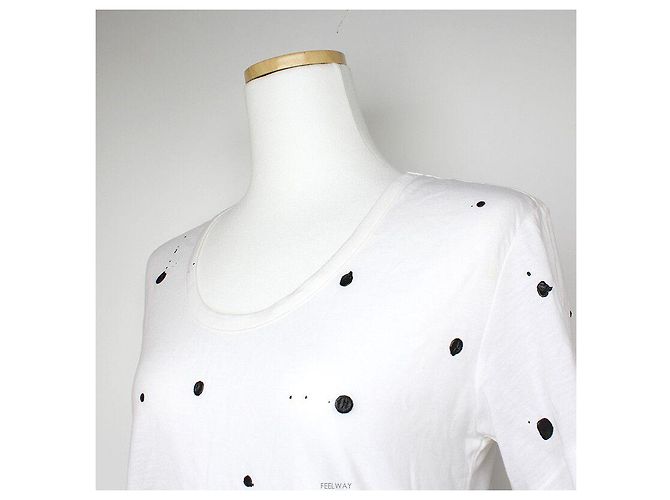 Rag & Bone Camiseta White Stain Blanco - vista 4