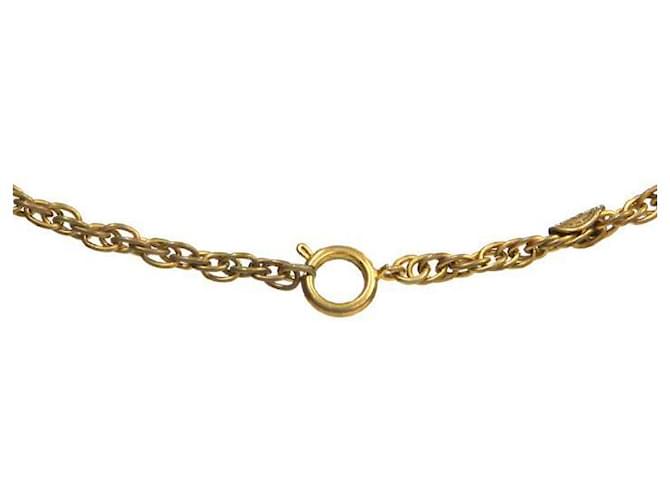 Collar de Oro CC de Chanel Dorado - vista 4