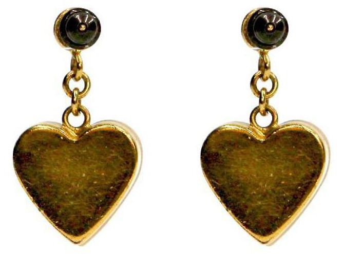 Louis Vuitton Pendientes de oro Lockme Heart Dorado - vista 3