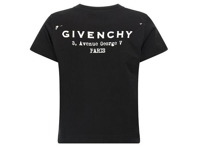 Givenchy Camiseta con estampado de sello Negro - vista 5