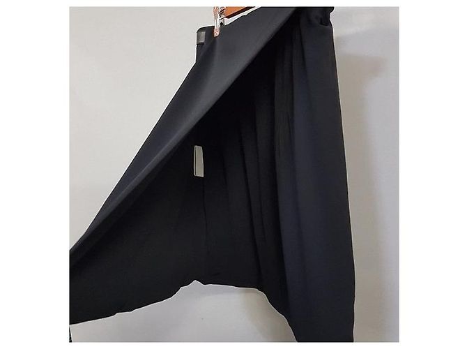 Hermès Gonna di seta Nero - vista 6
