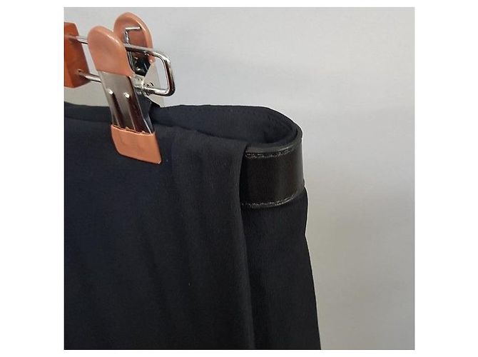 Hermès Gonna di seta Nero - vista 8
