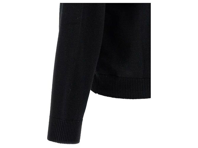 Kenzo Bestickter Cardigan Schwarz - Ansicht 7