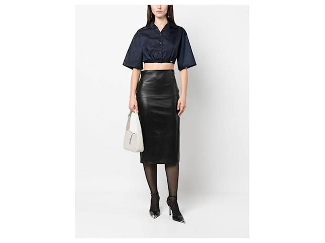 Prada Re-Nylon Hemd Blau - Ansicht 4