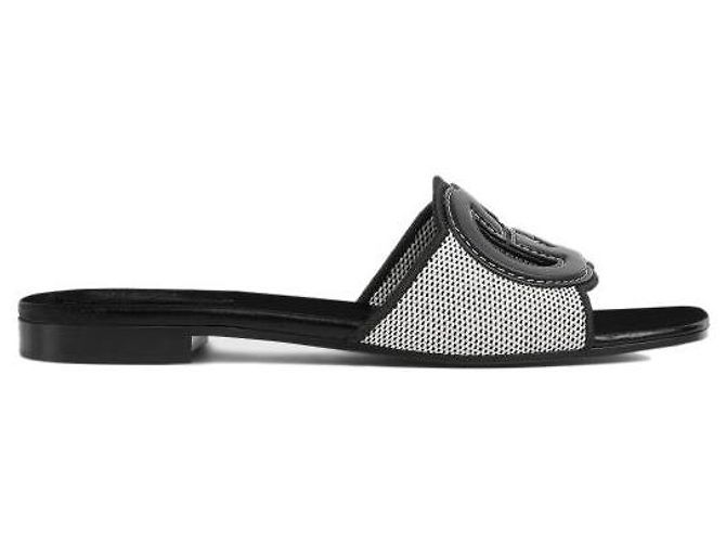 Gucci Infradito intrecciato Nero - vista 4