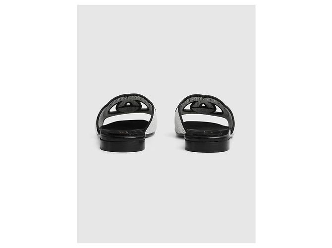 Gucci Infradito intrecciato Nero - vista 7