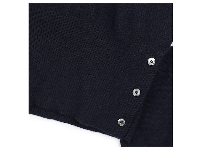 Thom Browne Pull en cachemire Bleu - vue 8
