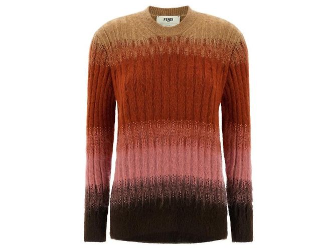Fendi Mehrfarbiger Pullover - view 4