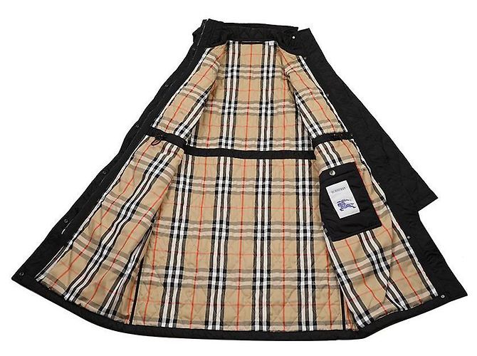 Burberry Abrigo con capucha de nailon acolchado Negro - vista 5