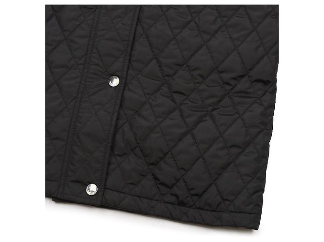 Burberry Abrigo con capucha de nailon acolchado Negro - vista 9