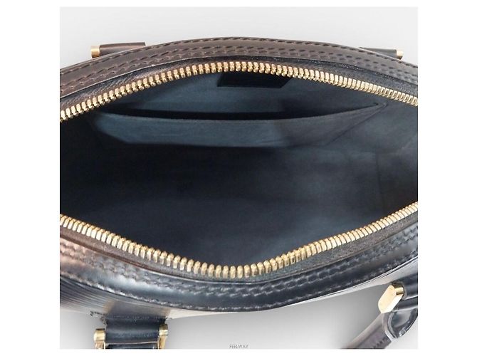 Louis Vuitton Borsa Tote Epi Jasmin Noir Nero - vista 5