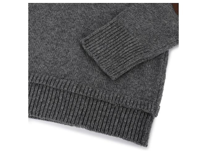 Maison Martin Margiela Pullover mit Ellbogen-Patches Braun - Ansicht 6