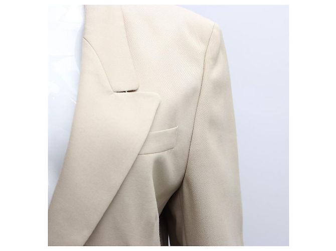 Burberry Giacca beige con dettagli a bottoni per donne Marrone - vista 4