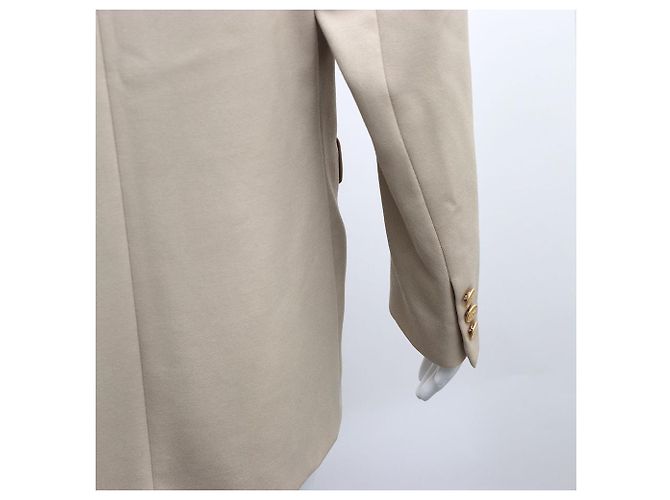 Burberry Giacca beige con dettagli a bottoni per donne Marrone - vista 7