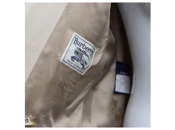Burberry Giacca beige con dettagli a bottoni per donne Marrone - vista 8