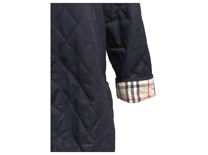 Burberry Damen gesteppte Jacke Schwarz - Ansicht 3