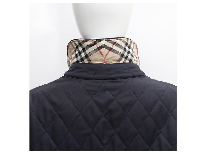 Burberry Damen gesteppte Jacke Schwarz - Ansicht 5