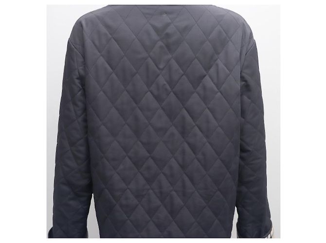 Burberry Damen gesteppte Jacke Schwarz - Ansicht 6