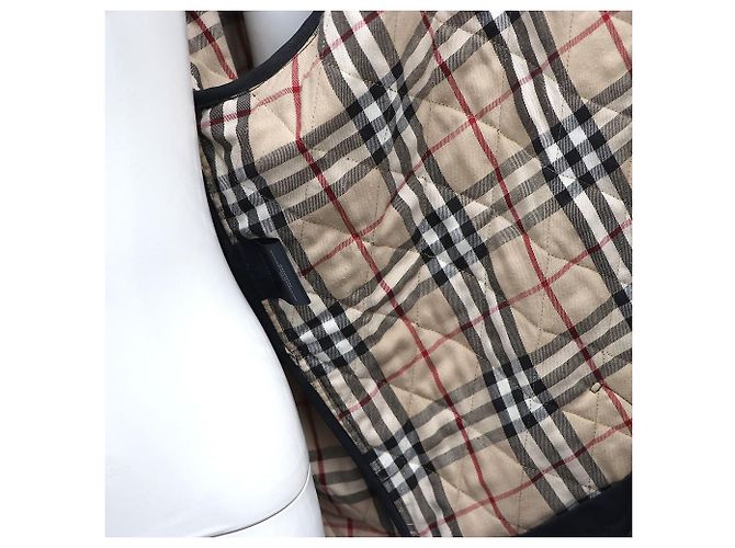 Burberry Damen gesteppte Jacke Schwarz - Ansicht 7