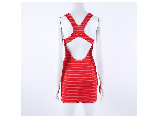 Miu Miu Vestido sin mangas Roja - vista 3