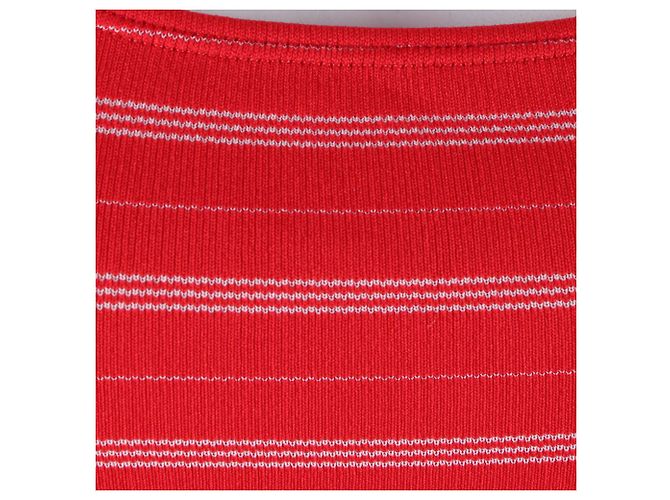 Miu Miu Vestido sin mangas Roja - vista 4