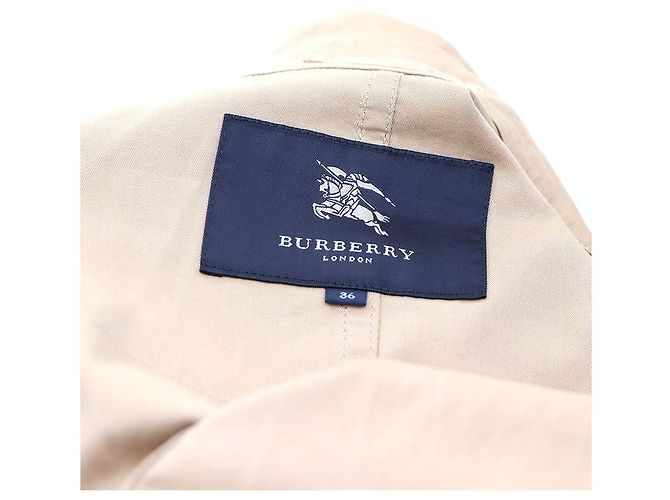 Burberry Trench coat marrone da donna - vista 10