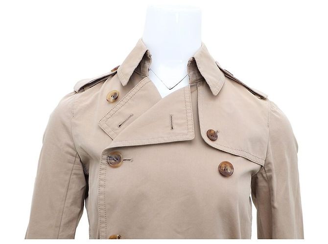 Burberry Trench coat marrone da donna - vista 2