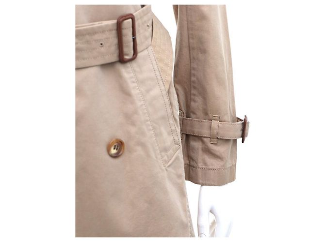 Burberry Trench coat marrone da donna - vista 4