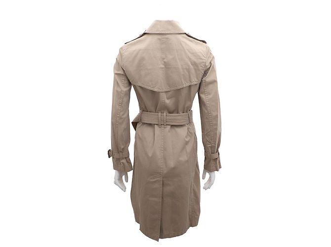 Burberry Trench coat marrone da donna - vista 6