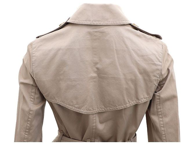 Burberry Trench coat marrone da donna - vista 7