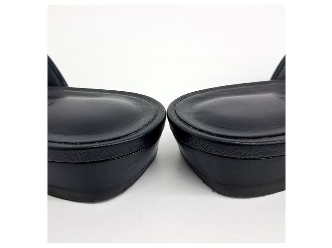 Mule Esmy de Hermès Negro - vista 3