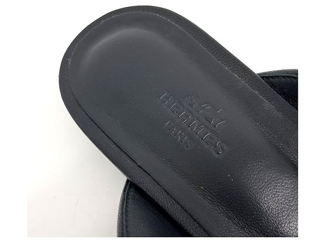 Mule Esmy de Hermès Negro - vista 6
