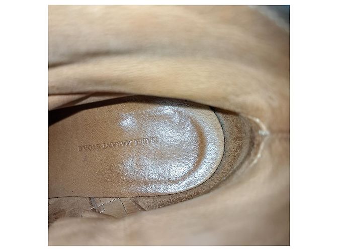 Botas de ante Isabel Marant Étoile Castaño - vista 6