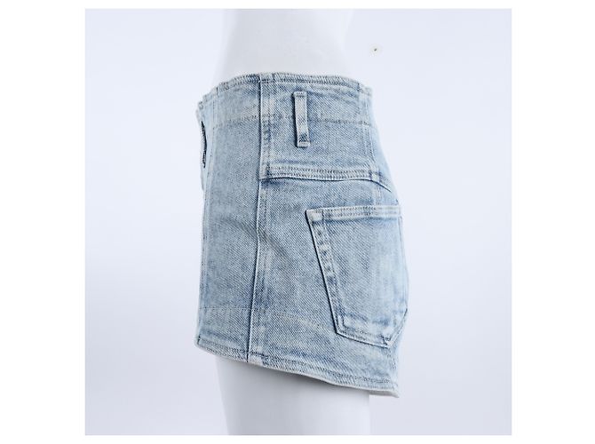 Pantalones cortos de denim Isabel Marant Azul - vista 2