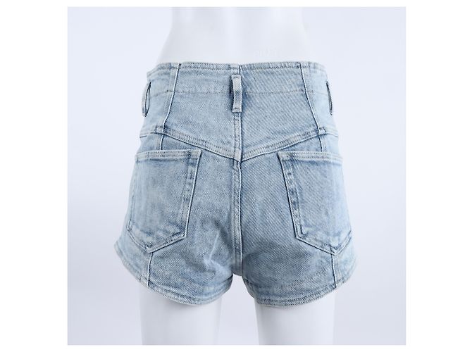 Pantalones cortos de denim Isabel Marant Azul - vista 3