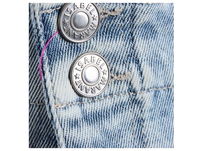 Pantalones cortos de denim Isabel Marant Azul - vista 4