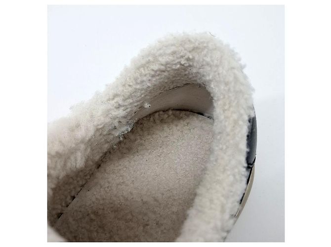 Shearling-Sneaker von Brunello Cucinelli Schwarz - Ansicht 6