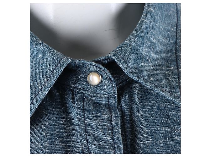 Camisa Isabel Marant Étoile Azul - vista 4