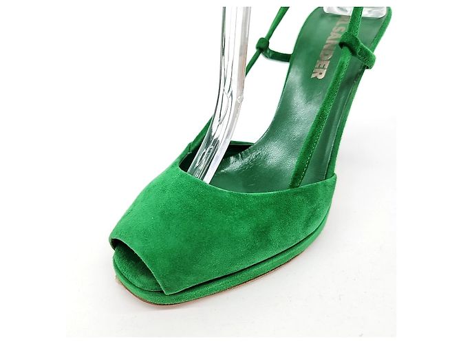 Sandali in suede Jil Sander - vista 5