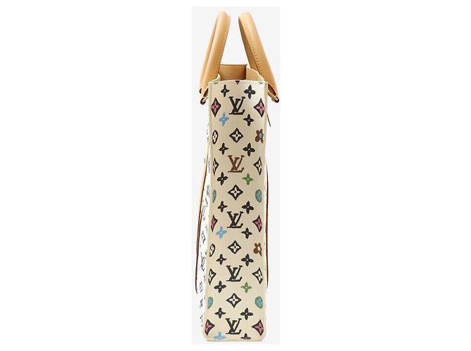 Louis Vuitton Borsa Tote Monogramma Vaniglia Sakplah Bianco - vista 2